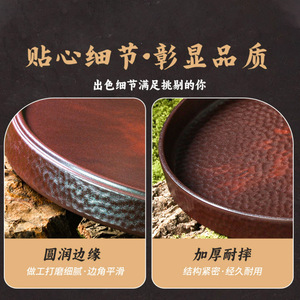 Tranche de filet de bœuf fraîchement coupée pour hot pot, servie sur la même assiette que dans Doulaofang (une célèbre chaîne de restaurants hot pot), et présentée - Product Image 4