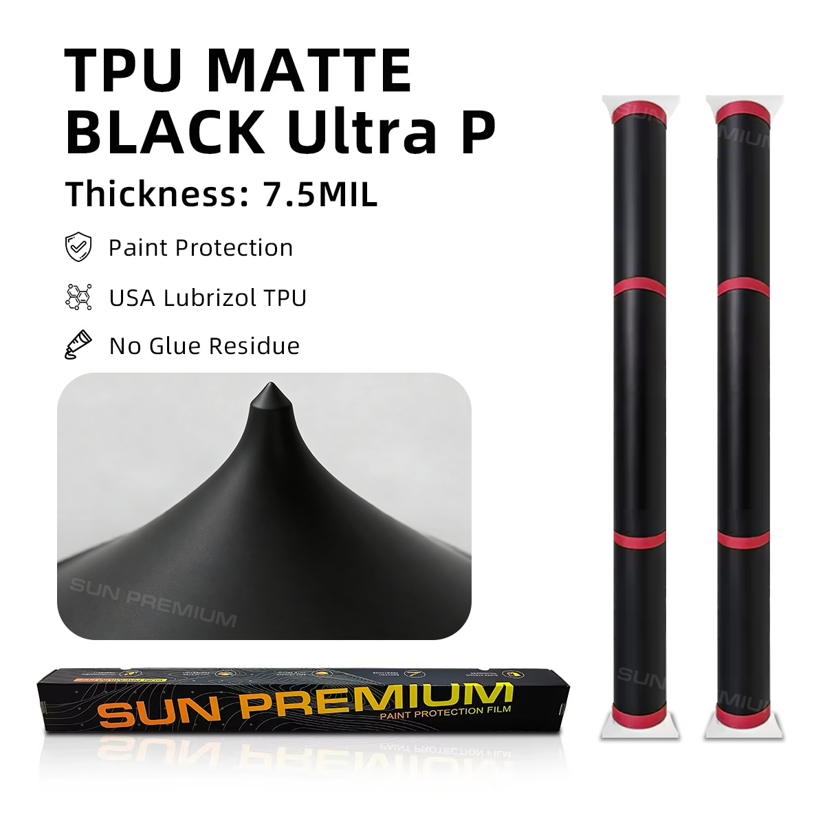 TPU MATTE BLACK Ultra P