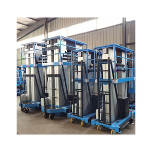 4m 6M 8M 10m 12M 14M 16M Trung Quốc nóng bán điện thang dọc mast Lift xách tay thủy lực thang nền tảng nâng - Product Image 3