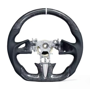 Volantes Deportivos de Fibra de Carbono con Diseño de Panal, Volantes con Base Plana para Infiniti Q50L QX50 QX60 Q60 <span class=keywords><strong>Q70</strong></span> Q30 <span class=keywords><strong>Q80</strong></span> - Product Image 1