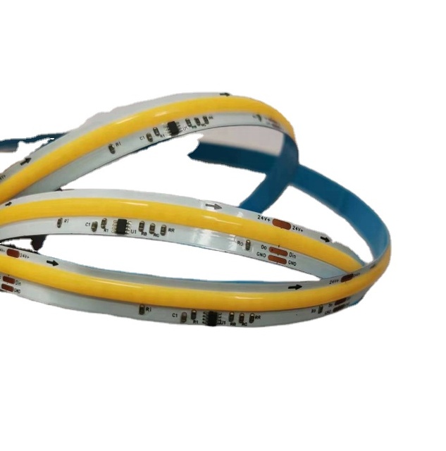 Wholesale Price Heat Resistant Linear Water Flowing Effect Ws2811 3pin Flexible COB Strip Light Led Indoor Decorate Lighting