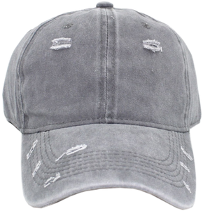 Casquettes de baseball unisexe en coton lavé vieilli, style vintage, non structurées, douces, avec logo personnalisé, en tissu Dobby, pour le sport et les occasions formelles, vente en gros - Product Image 1