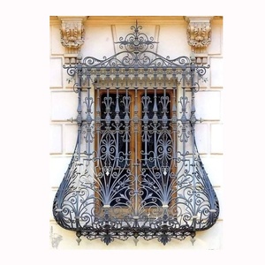 Tùy chỉnh khung Hàn đơn giản nhiệt phá vỡ sắt cửa sổ nướng thiết kế - Product Image 5