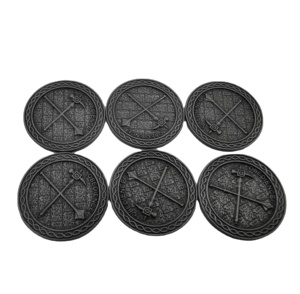 Oneway tùy chỉnh thăng hoa thách thức sưu tập may mắn kim loại lưu niệm cổ bạc tiền xu tùy chỉnh thách thức đồng xu vàng - Product Image 2