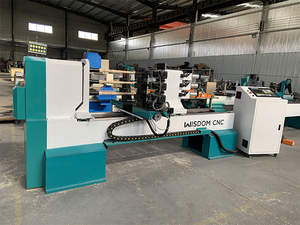 Wisdom CNC Ba Trục Pool Cue Làm Máy Tiện Gỗ CNC - Product Image 4