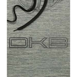 DKB uomo 2 pezzi PULLOVER con cappuccio 3D Logo ricamato Anti-strizzacervelli con schermo stampato modello solido 6XL taglia 500gsm peso - Product Image 1
