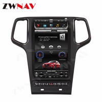 ZWNAV 7862 13,6 "Android 14,0 pantalla Vertical navegación Gps de coche para Jeep Grand Cherokee 2014 - 2020 Tesla Radio Multimedia Play