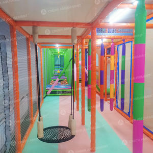 Perlengkapan Bermain lembut untuk taman bermain dalam ruangan Set Super pendaki Bahan EPE baja tahan karat 300 + kapasitas gunung berapi - Product Image 3