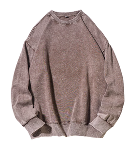 Sudaderas Personalizadas para Hombre en Oferta, Estilo Urbano con Logotipo Bordado, Diseño Sólido, Marca Privada, Ropa Casual para Fiestas a Precios Bajos - Product Image 1