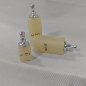 B40 trasparente sistema <span class=keywords><strong>SIRONA</strong></span> blocco PMMA monostrato <span class=keywords><strong>Sirona</strong></span> <span class=keywords><strong>CEREC</strong></span> PMMA 4 pz/scatola materiali di consumo dentali - Product Image 4