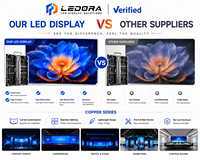 Mur vidéo LED en aluminium P3.91 500x1000mm, 5000 nits, lisible en plein soleil, IP65, 7680Hz, garantie 5 ans, pour les murs architecturaux des bâtiments