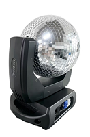 Lumière disco à commande vocale, boule magique DMX rotative, boule disco pour KTV, discothèque, lumières de fête, boule à tête mobile