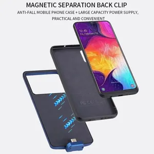 Funda de batería 5000Mah <span class=keywords><strong>A50</strong></span> para Samsung <span class=keywords><strong>Galaxy</strong></span> <span class=keywords><strong>A50</strong></span>, funda de <span class=keywords><strong>cargador</strong></span> de batería, funda de teléfono inteligente, Banco de energía para Samsung <span class=keywords><strong>A50</strong></span>, funda de batería - Product Image 3