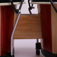 Wholesale Natural Light Wood Bongo Drum Set, Sheepskin Head Hand Percussion Custom Logo for Music Teaching & Performance
