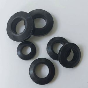 Cojin elástico de caucho nitrílico (NBR), junta amortiguadora, arandela amortiguadora de impactos para acoplamiento mecánico, varios tamaños disponibles - Product Image 3
