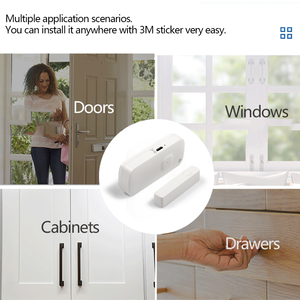 Batería de litio inteligente CE Tuya y alarma con sensor de apertura y cierre automático para la seguridad del hogar, recargable por USB tipo C - Product Image 6