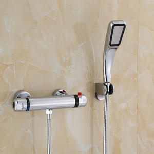 Válvula Mezcladora Termostática de Latón, Grifo de Ducha Termostático para Calentadores de Agua Eléctricos y <span class=keywords><strong>Solares</strong></span> - Product Image 2