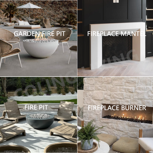 COLB002 Garden Corten Steel Gas Fire Pit Fuente de <span class=keywords><strong>agua</strong></span> y Pool Bowl Fire and Water Bowl para uso en piscina - Product Image 2