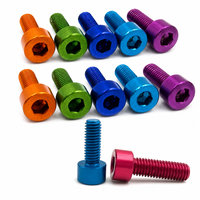 Vis autotaraudeuses à tête coupée M3x6 en aluminium 7075, usinage CNC de précision, pièces métalliques usinées CNC, pièces tournées CNC