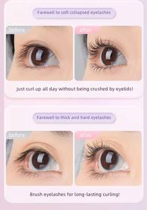 Rizador de Pestañas Eléctrico Recargable de Larga Duración (24H) con Secador de Pestañas para Extensiones de Pestañas GZ RTS, Pedido Mixto al por Mayor - Product Image 3