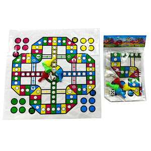 Mini juego de ajedrez de vuelo <span class=keywords><strong>Ludo</strong></span> portátil barato, juguete educativo para juegos de batalla interactivos para la primera infancia - Product Image 1