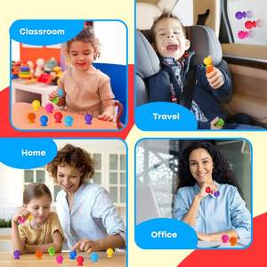 Paquete de 8 Juguetes Sensoriales de Silicona para Niños con <span class=keywords><strong>Autismo</strong></span>, Juguetes con Ventosas para Calmar la Ansiedad - Product Image 6