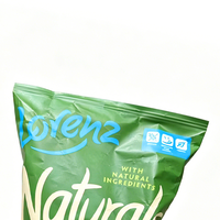 Sacs d'emballage pour chips de pommes de terre personnalisés en gros, qualité alimentaire, anti-humidité, MOPP/VMPET/CPP, sacs à scellage arrière, sacs gonflables thermoscellables