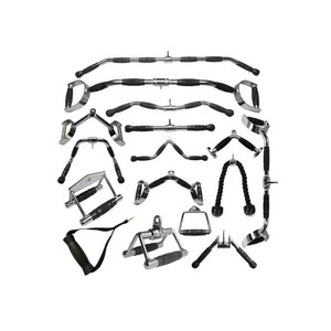 Accesorios de máquina de Fitness para gimnasio en casa, <span class=keywords><strong>barra</strong></span> de <span class=keywords><strong>prensa</strong></span> <span class=keywords><strong>con</strong></span> mango de Cable - Product Image 2