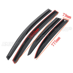 New 4x Car <b>Window</b> Visor Rain Guard Sun Wind Guard Vent <b>Shade</b> Deflector for Honda for Civic 4Dr Sedan 2006-2011 Awnings Shelters - Product Image 5