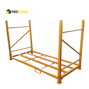 Nhiệm vụ nặng nề kho lưu trữ xếp chồng kim loại thép gấp lốp giá - Product Image 3