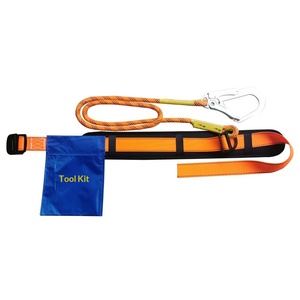 Outdoor Aerial <b>Work</b> Safety <b>Belt</b> Lightweight Single Waist Safety <b>Belt</b> Safety <b>Belt</b> Safety Rope Electrician <b>Belt</b> - Product Image 5