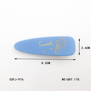 CANYUAN-Pinzas para el pelo de acetato para niña, 8,5 cm, alta calidad, para mujer - Product Image 5