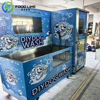 Station de lavage pour animaux de compagnie en libre-service, distributeur automatique de lavage pour chiens, prend en charge plusieurs méthodes de paiement