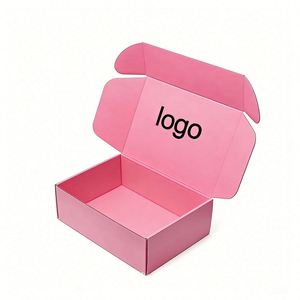 Pink Shipping <b>Boxes</b> Corrugated Cardboard Mailing Box Mailer Packaging for Packing Gifts Craft Books Shoes <b>Clothes</b> - Product Image 2