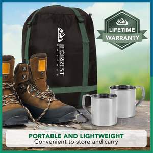 <span class=keywords><strong>Sac</strong></span> <span class=keywords><strong>de</strong></span> <span class=keywords><strong>couchage</strong></span> <span class=keywords><strong>double</strong></span> en flanelle <span class=keywords><strong>de</strong></span> coton pour adultes 2 personnes 10F avertissement <span class=keywords><strong>de</strong></span> temps <span class=keywords><strong>froid</strong></span> et taille extra large - Product Image 5