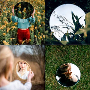 Carré <span class=keywords><strong>de</strong></span> taille et <span class=keywords><strong>de</strong></span> forme personnalisées sans verre adhésif <span class=keywords><strong>de</strong></span> sécurité acrylique miroir mural autocollants miroir feuille autocollant mural pour la maison <span class=keywords><strong>De</strong></span> - Product Image 6