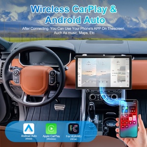 NaviHua New Design 13.3'' HD Touch Screen Car Radio with Carplay Android 13 for Qualcomm Range Rover Vogue/Sport L405 2014-2016 - Product Image 4