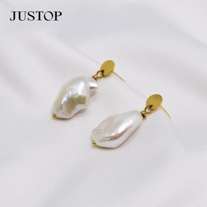 Fashion Statement Rice Shape Grade Black <b>Pearl</b> S925 Sterling <b>Silver</b> Vintage Drop Stud <b>Earrings</b> - Product Image 6