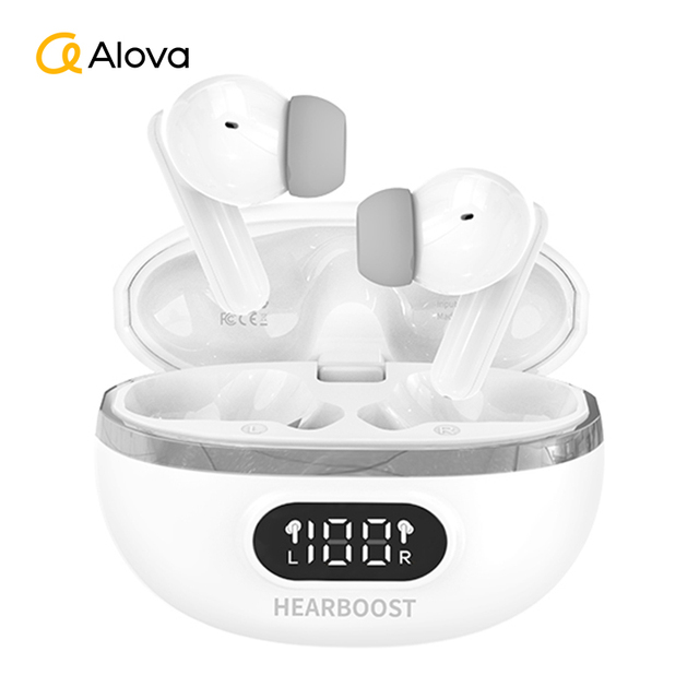 ALOVA TWS Hearing Aids Waterproof Elderly Aid Hear IPX5 in Ear Headphones Wireless Bluetooth Earbuds Earphones