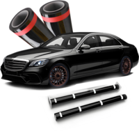 Film de protection de peinture (PPF) TPU noir brillant de qualité supérieure 7,5 mil, film de protection de peinture (PPF) TPU noir piano pour voiture, 1,52*15M