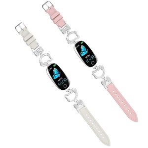<span class=keywords><strong>Montre</strong></span> <span class=keywords><strong>connectée</strong></span> tendance pour femmes, rappel des règles, surveillance de la fréquence cardiaque, de la pression artérielle et de la température, podomètre sportif - Product Image 2