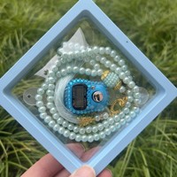 99 Perles de verre, cadeaux islamiques pour l'Aïd, ensemble de prière en pierre de cristal, bracelets Tasbeeh
