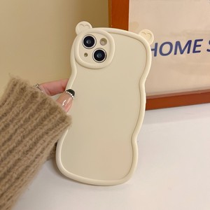 Moda carina orecchie da orso custodia per telefono con lato onda per <span class=keywords><strong>iPhone</strong></span> 16 17 15 13 <span class=keywords><strong>14</strong></span> 12 11 <span class=keywords><strong>Pro</strong></span> <span class=keywords><strong>Max</strong></span> XR <span class=keywords><strong>Cover</strong></span> posteriore in <span class=keywords><strong>Silicone</strong></span> liquido - Product Image 6