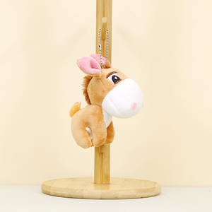 Llavero de Peluche de Pony Pequeño y Adorable al por Mayor, Colgante Personalizado con Logotipo, Mini Muñeco de Burro de Peluche, Llavero de Animal de Peluche para Promoción - Product Image 5
