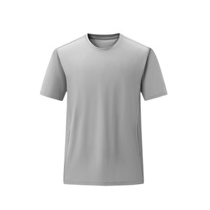 เสื้อยืดแขนสั้นสีดำ ผ้าไนลอน สีพื้น น้ำหนักเบา สวมใส่สบาย เหมาะสำหรับงานโปรโมชั่น - Product Image 3