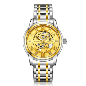 AOKULASIC 5066 di Marca di Lusso Orologi da <span class=keywords><strong>Uomo</strong></span> Impermeabile Automatico Self Vento vigilanza di Affari <span class=keywords><strong>Orologio</strong></span> Hollow <span class=keywords><strong>Orologio</strong></span> Meccanico In Acciaio Inox - Product Image 4