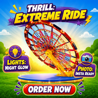 Manèges tournants Brave pour aire de jeux extérieure, équipement sûr et durable