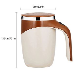 Vaso Inteligente Personalizado de Acero Inoxidable, Taza de Café Eléctrica Magnética con Mezcla Automática, Taza con Tapa y Agitación Automática - Product Image 3