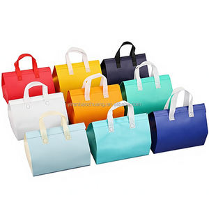 ถุงเก็บความร้อนแบบใช้แล้วทิ้ง พิมพ์ลายได้ ผลิตจากผ้าไม่ถักทอ พับเก็บได้ รีไซเคิลได้ สำหรับบรรจุภัณฑ์อาหารแบบนำกลับ สำหรับเค้ก บาร์บีคิว <span class=keywords><strong>ชา</strong></span>นม แบบเก็บความร้อน - Product Image 1