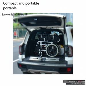 Silla de aluminio con inodoro, asiento de inodoro plegable para ancianos con ruedas, cojín impermeable, ayuda para la movilidad, orinal de noche - Product Image 1